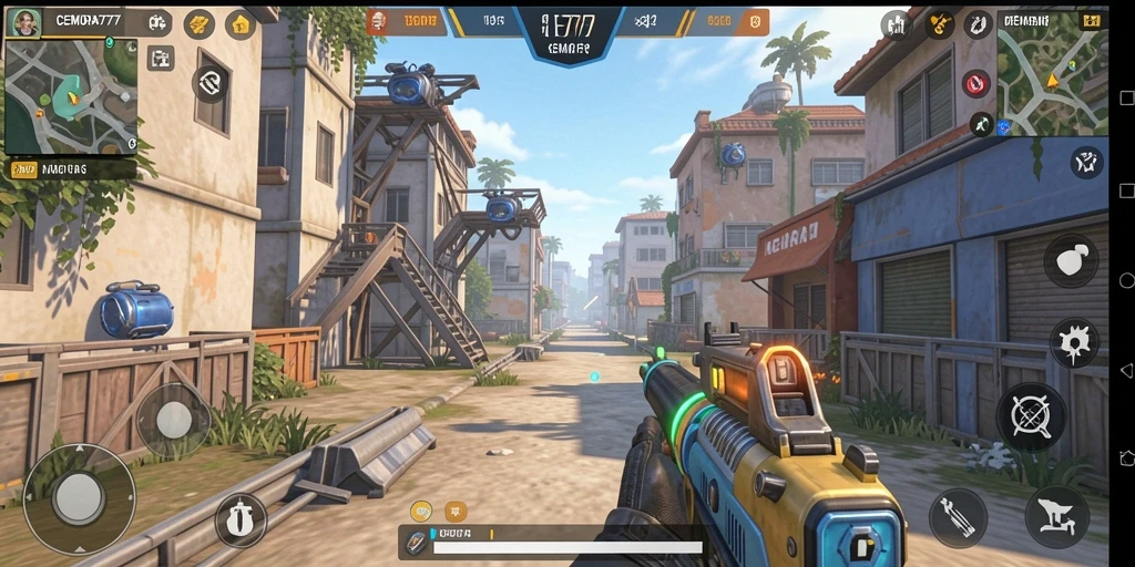 Tampilan aksi seru dalam gameplay CEMARA777 dengan grafis menawan.