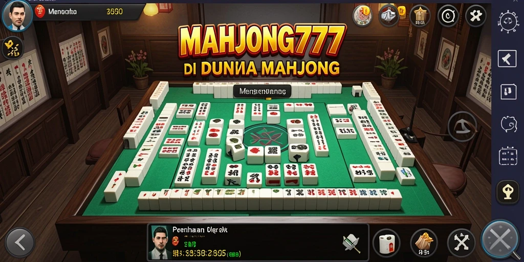 Tampilan gameplay menarik MAHJONG777 dalam skenario Tower Defense.
