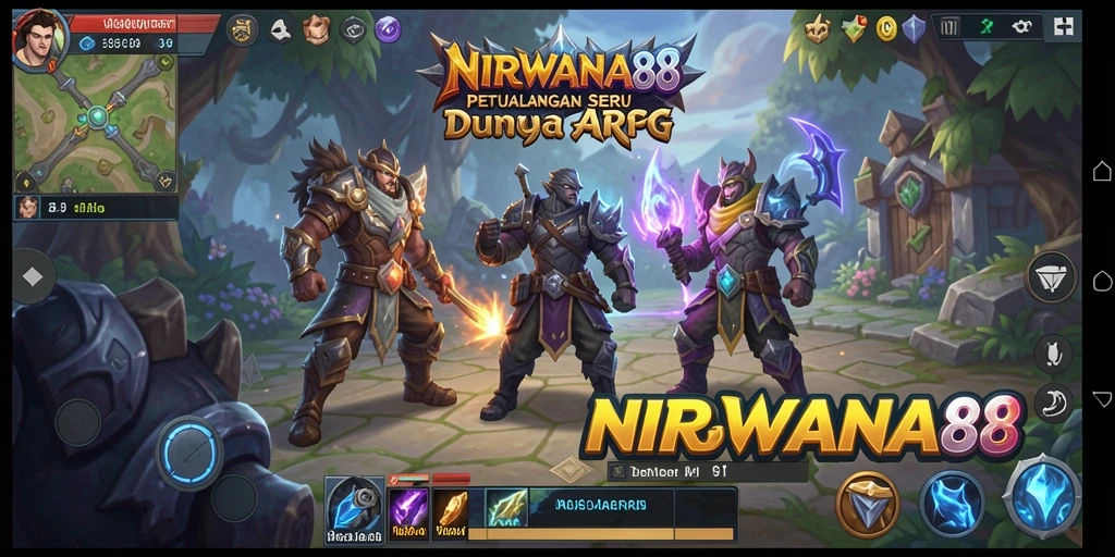 Tampilan permainan ARPG yang mendebarkan di NIRWANA88.