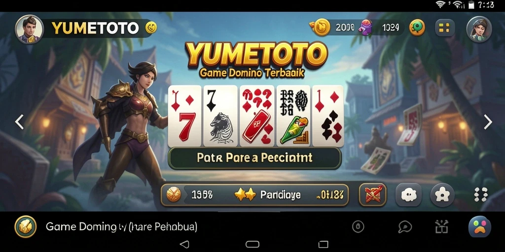 Tampilan gameplay YUMETOTO yang seru dan interaktif.
