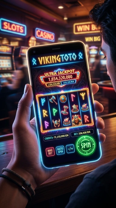Tampilan antarmuka aplikasi vikingtoto yang intuitif.